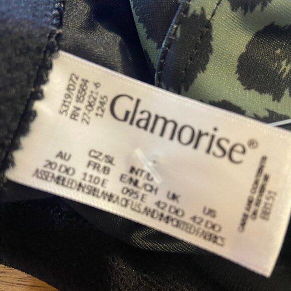 **Glamorise** Women's Wonderwire Front-closure Bra Underwire #1245 - Picture 7 of 9